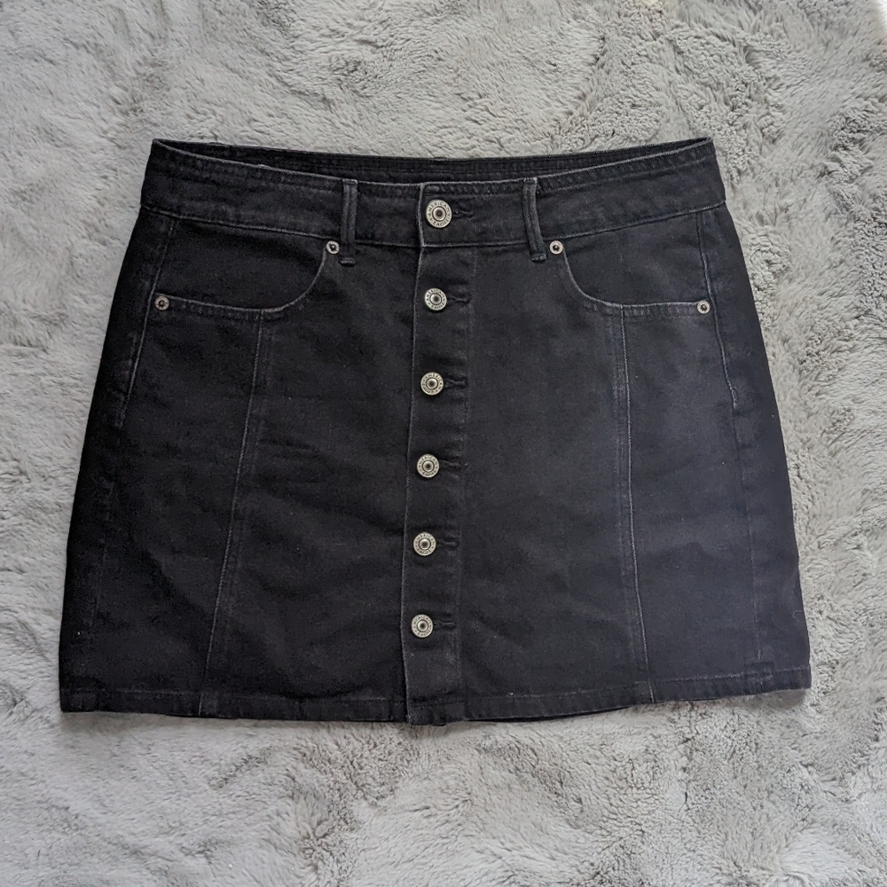 2016 American Eagle 90s Style Cotton Denim Mini Skirt